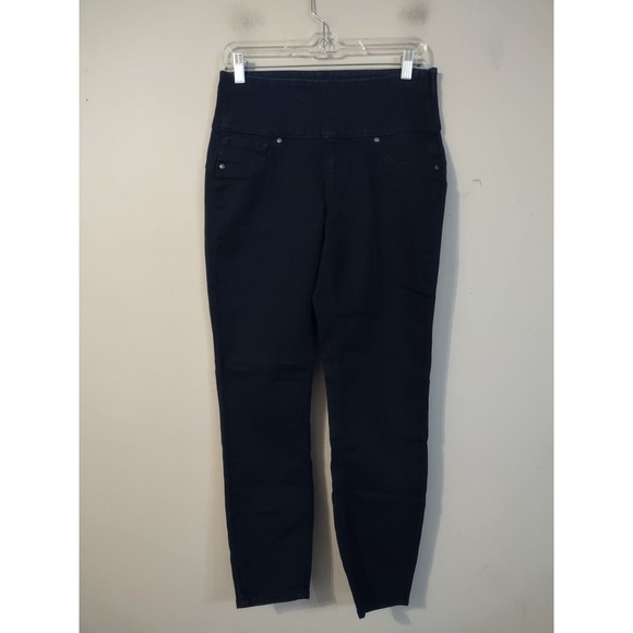 SPANX By Sara Blakely Womens Small (28"x26" Actual) Blue Pull On Stretch Jeans - Picture 1 of 8